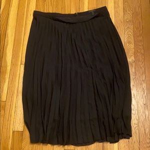 J.Crew Pleated Midi Skirt